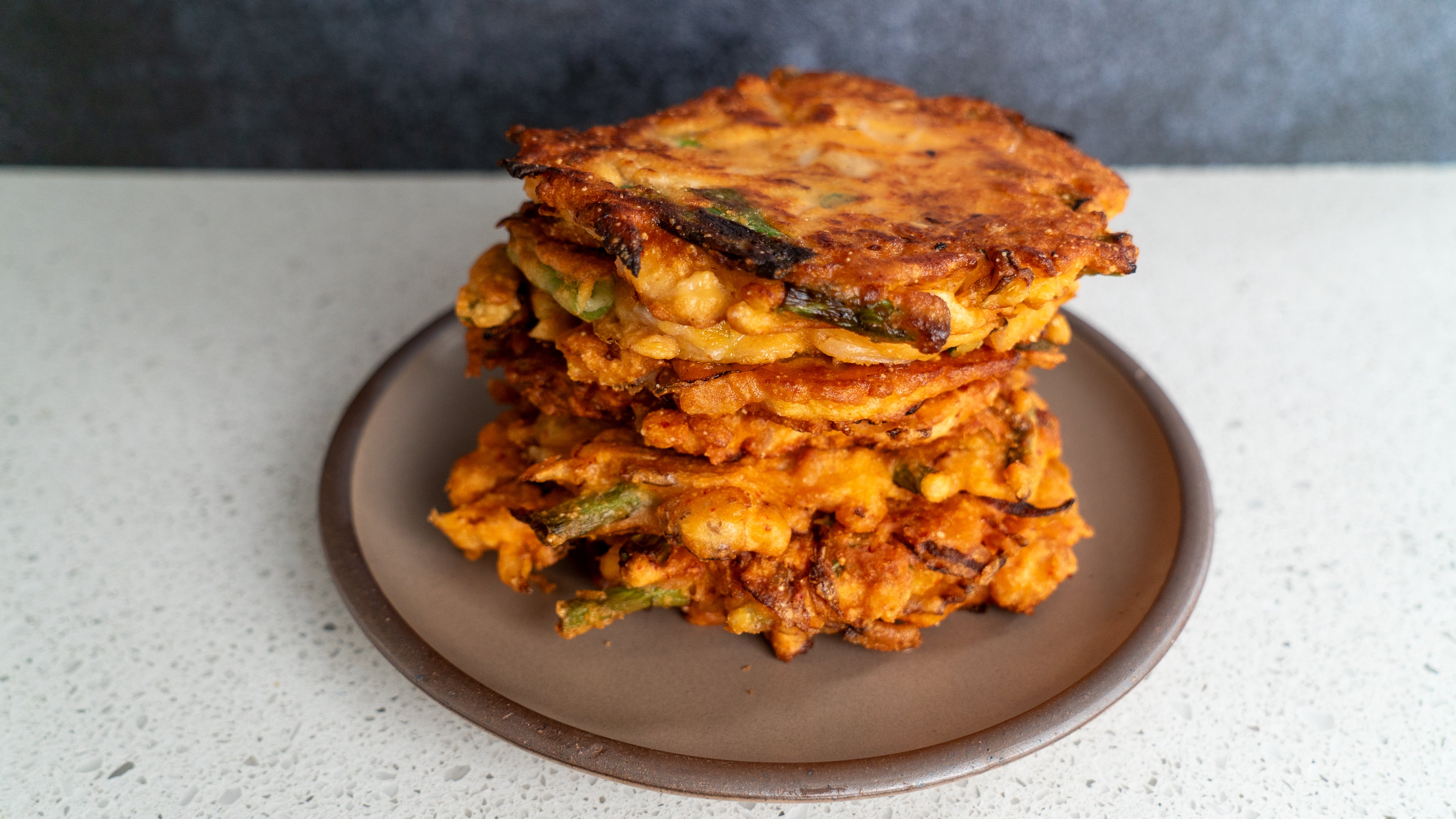  Mama Chang's Mung Bean Pancakes (Bindaetteok 빈대떡) - Majordomo Media